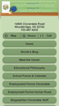 Mobile Screenshot of nikkischristianlearningcenter.org